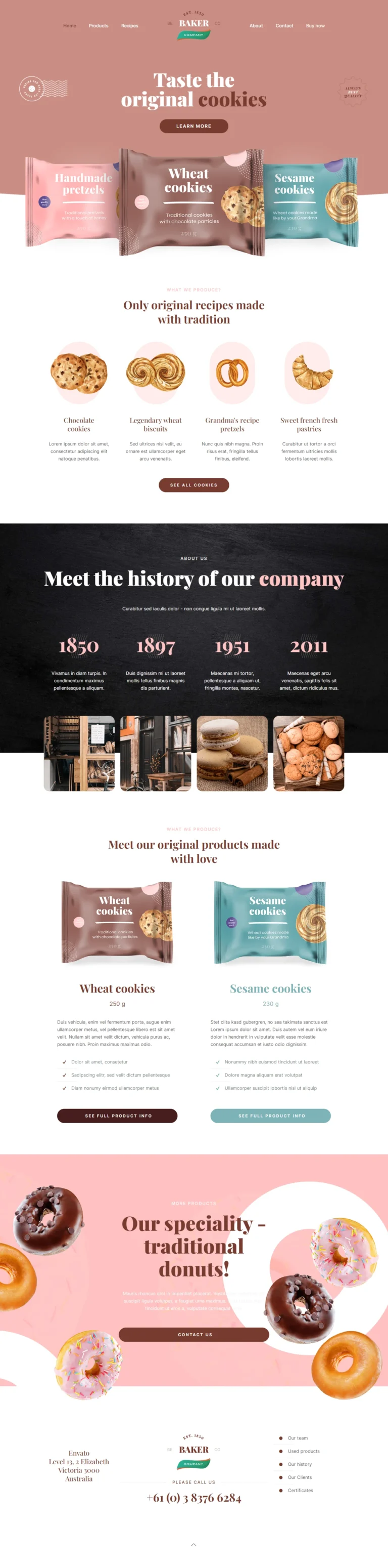 baker website
