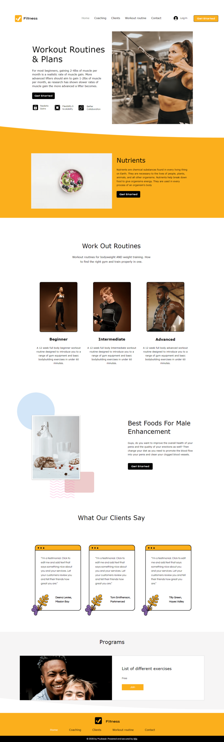 wix website design